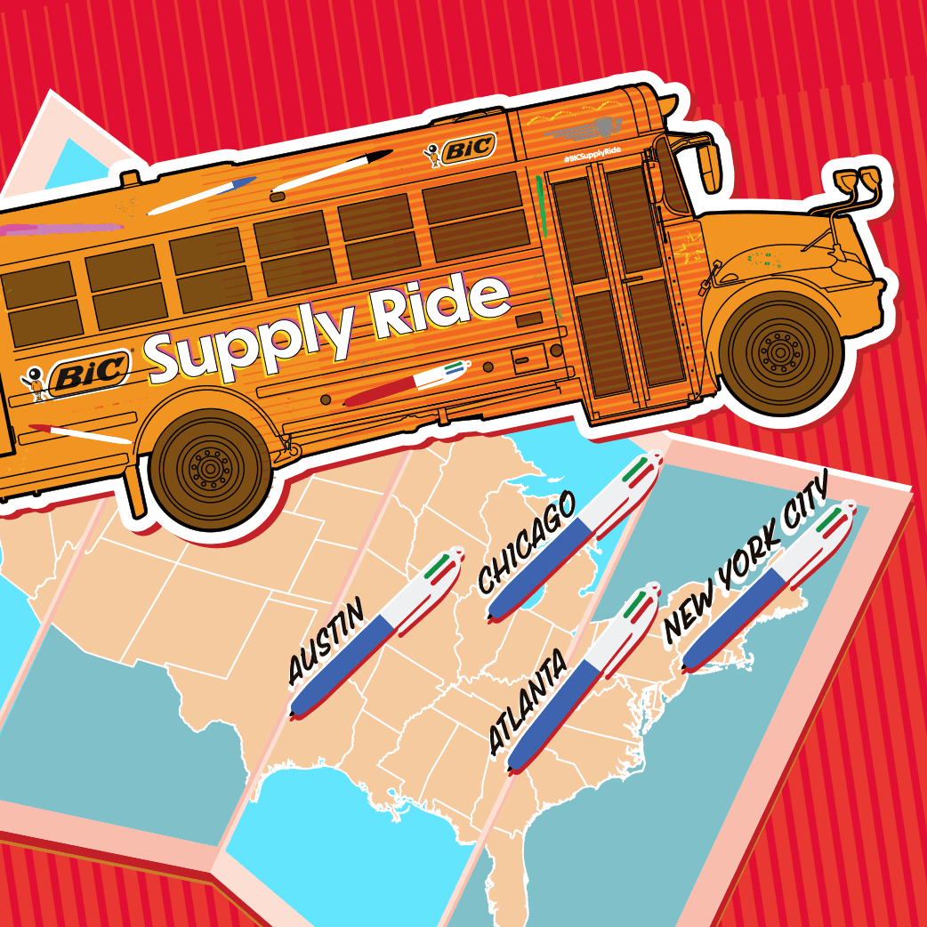 BIC Supply Ride for Teachers