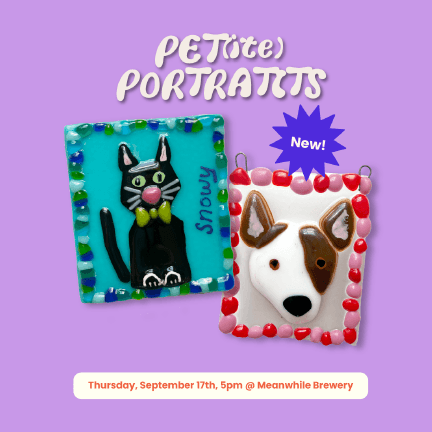 Ticketed Class: Pet(ite) Pet Portraits w/ Studio Tak Tak