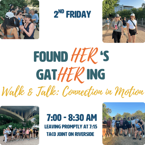 FoundHer’s Walk & Talk: Connection in Motion