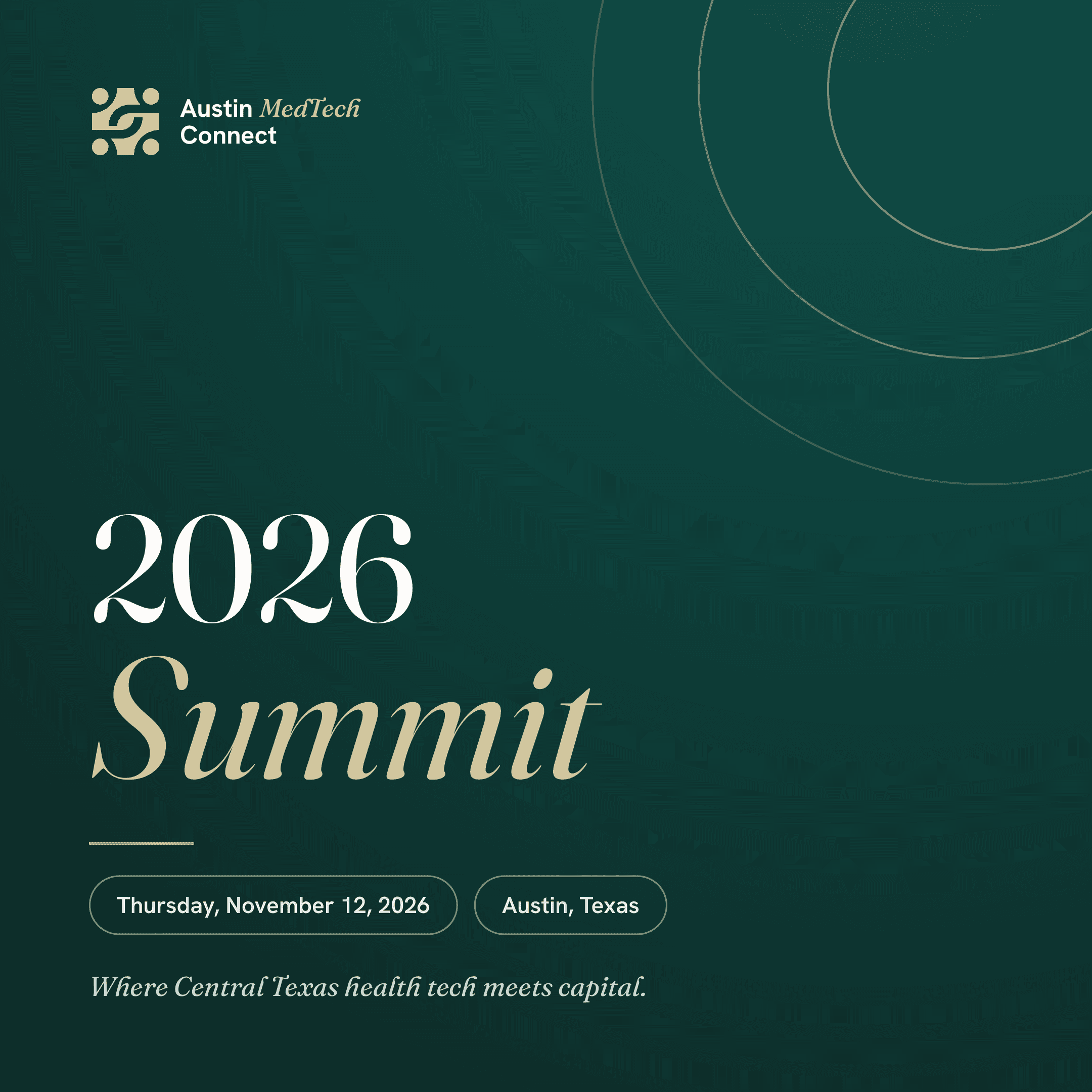 Austin MedTech Connect Summit 2026