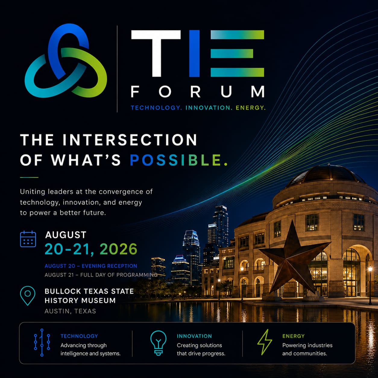 Technology, Innovation & Energy (TIE) Forum 2026 Austin - Hosted By The Texas Blockchain Council