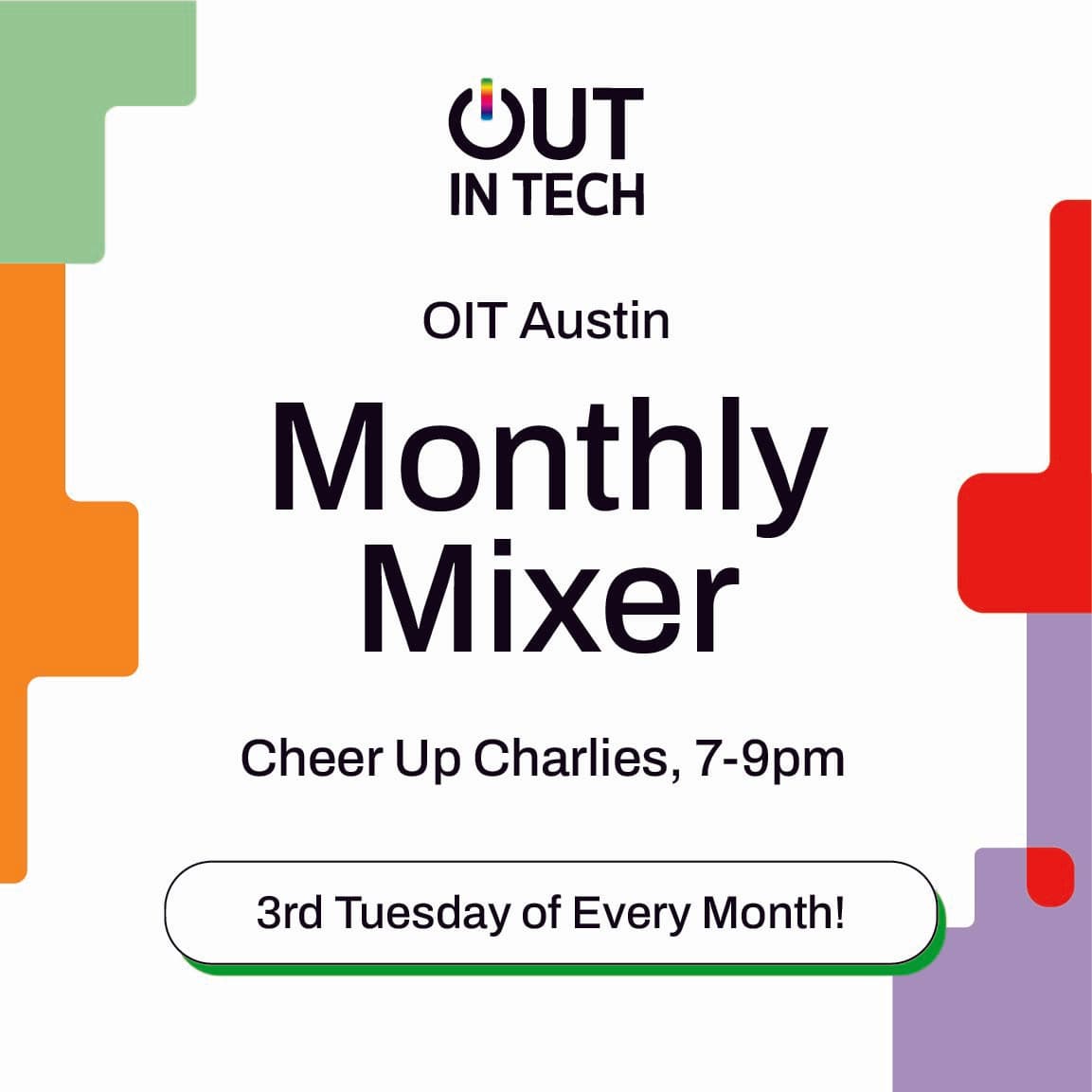 Out in Tech Austin: August Mixer