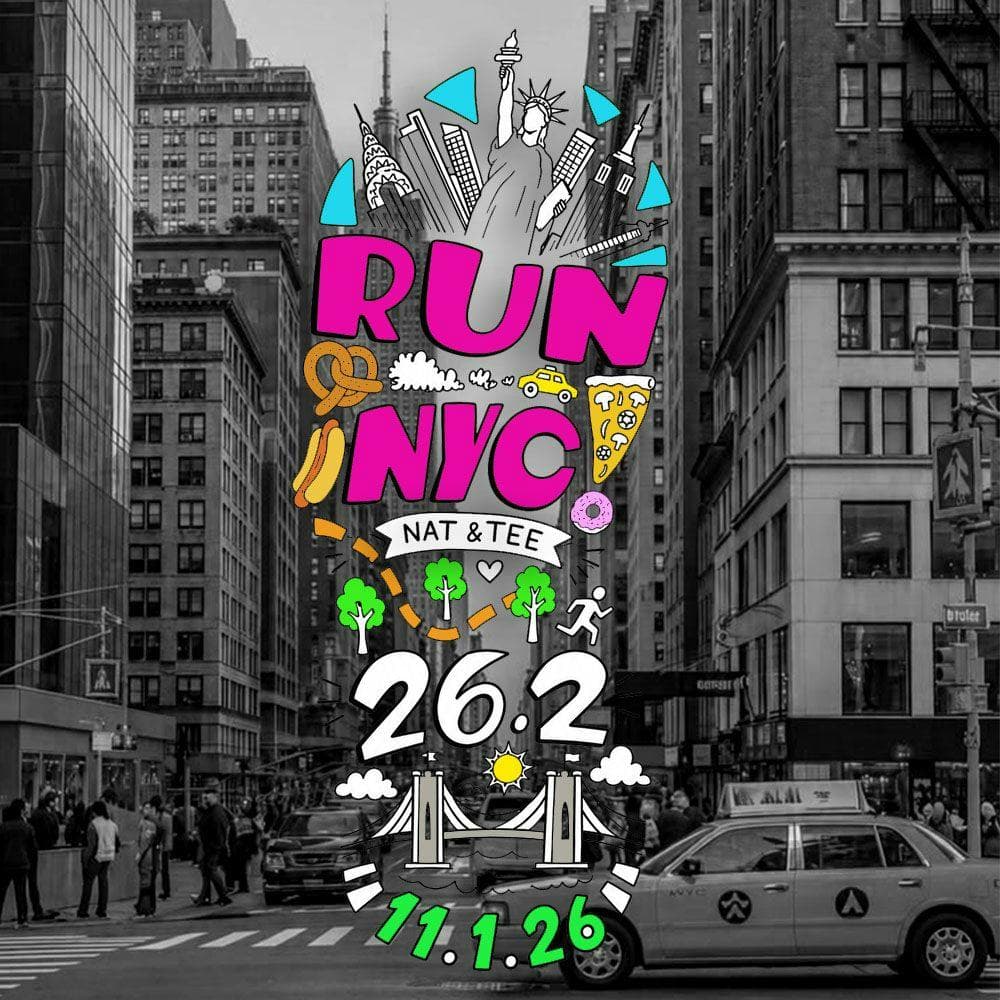 Run NYC Nat & Tee Fundraiser 🗽🍕