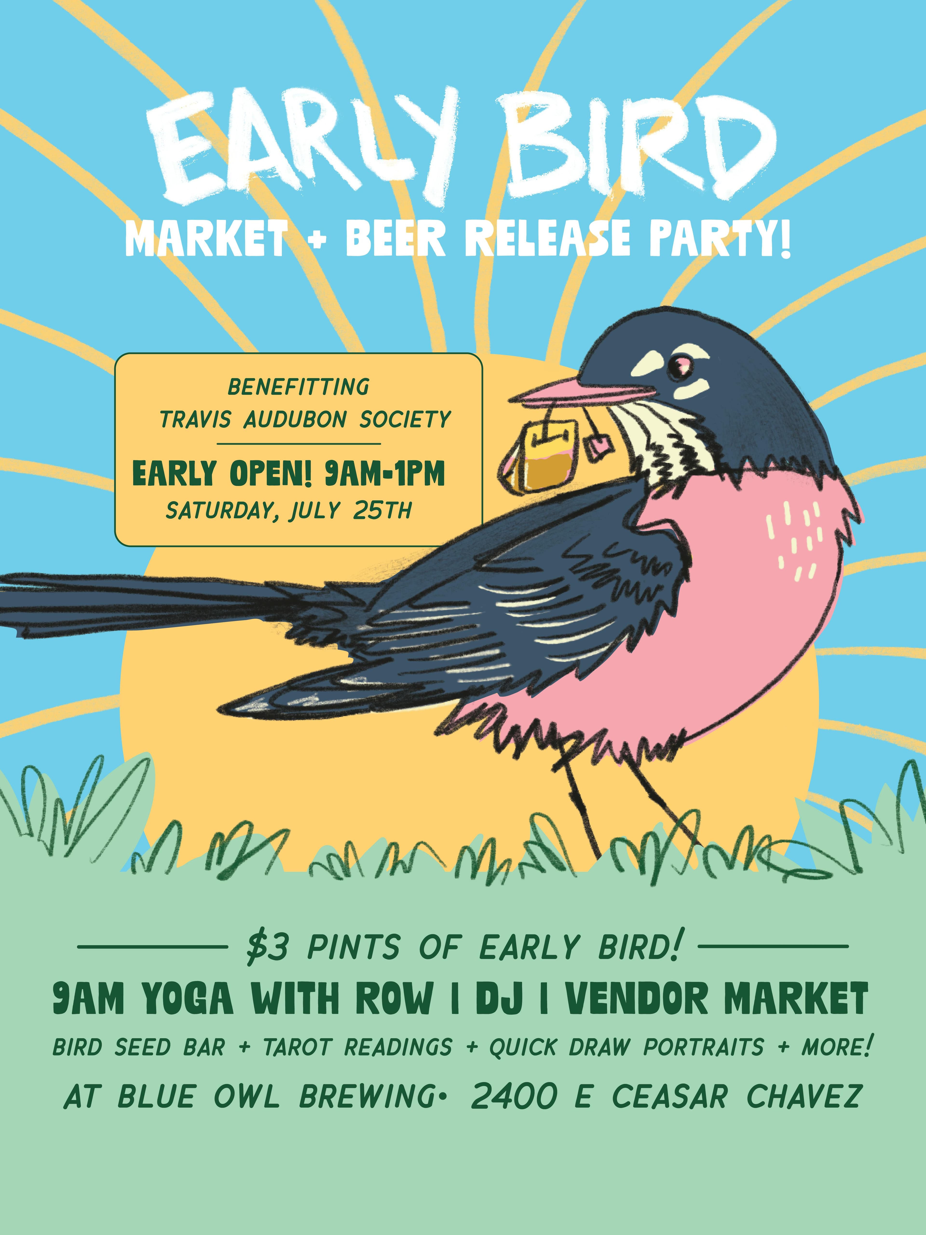 Early Bird Market & Beer Release