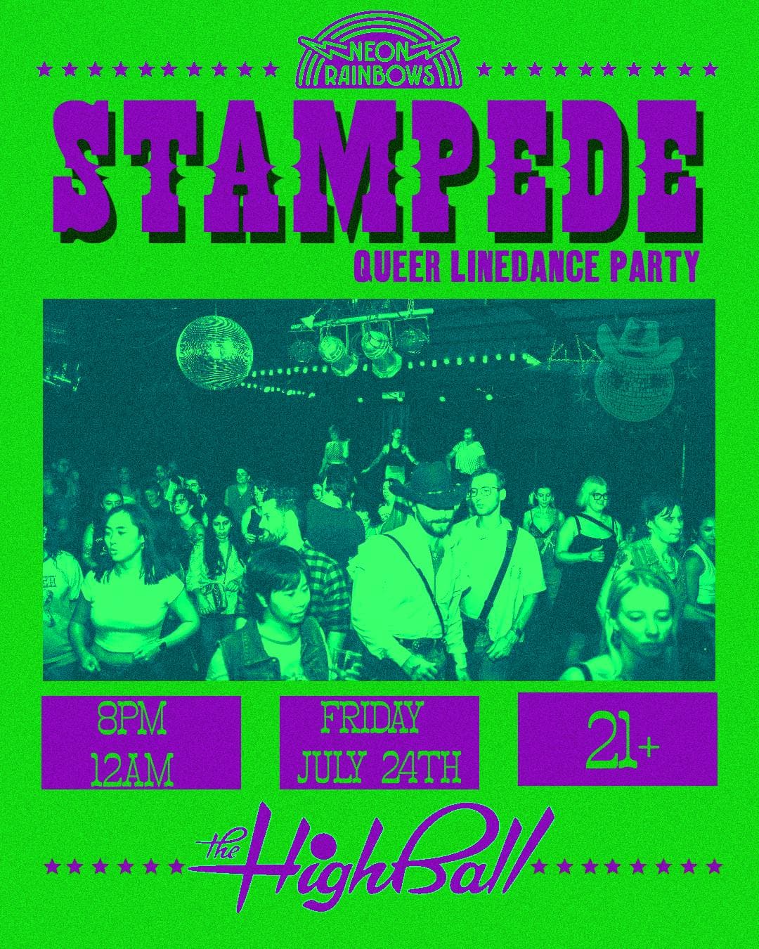 STAMPEDE 🐎 Queer Linedance Party 🪩🌈