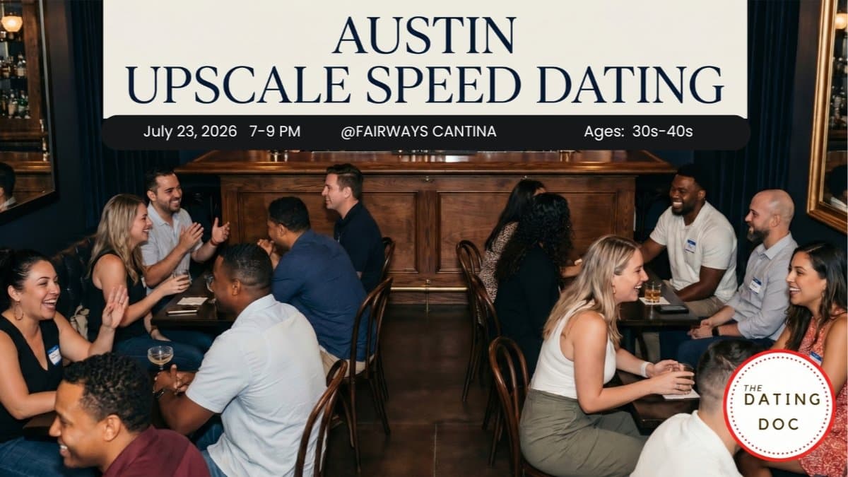 Austin Upscale Speed Dating (Ages: 30s-40s)