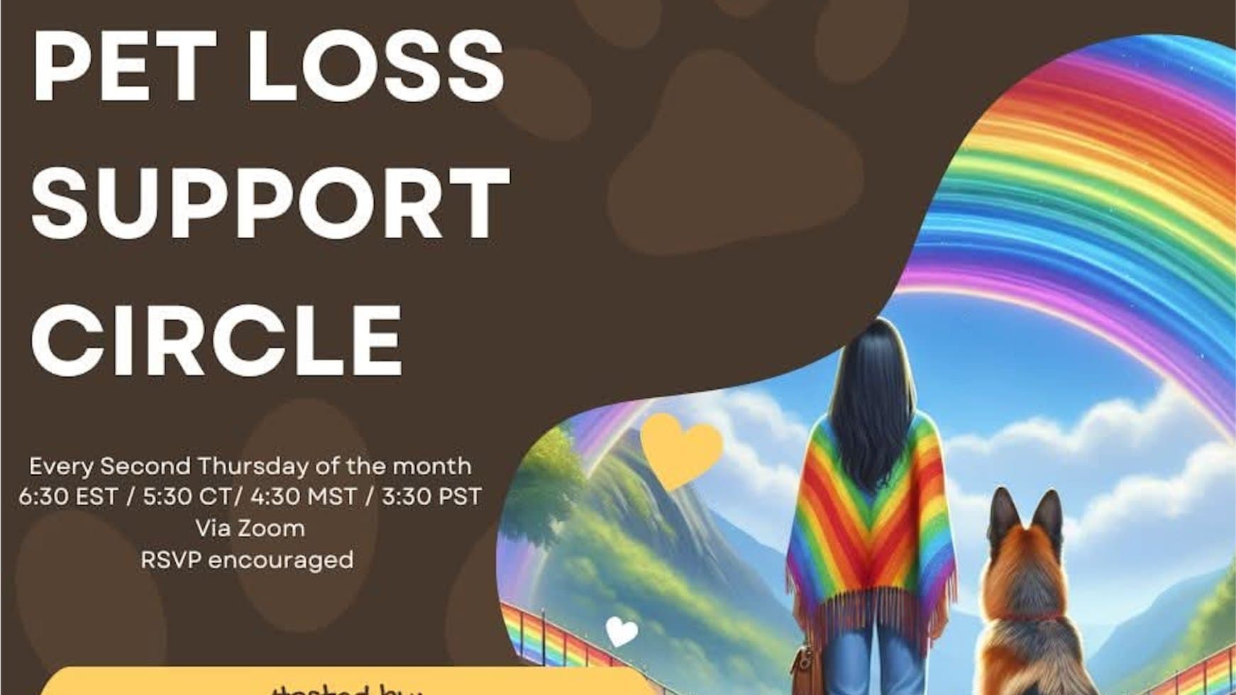 Animal Companion Loss (Pet) Grief Support Group