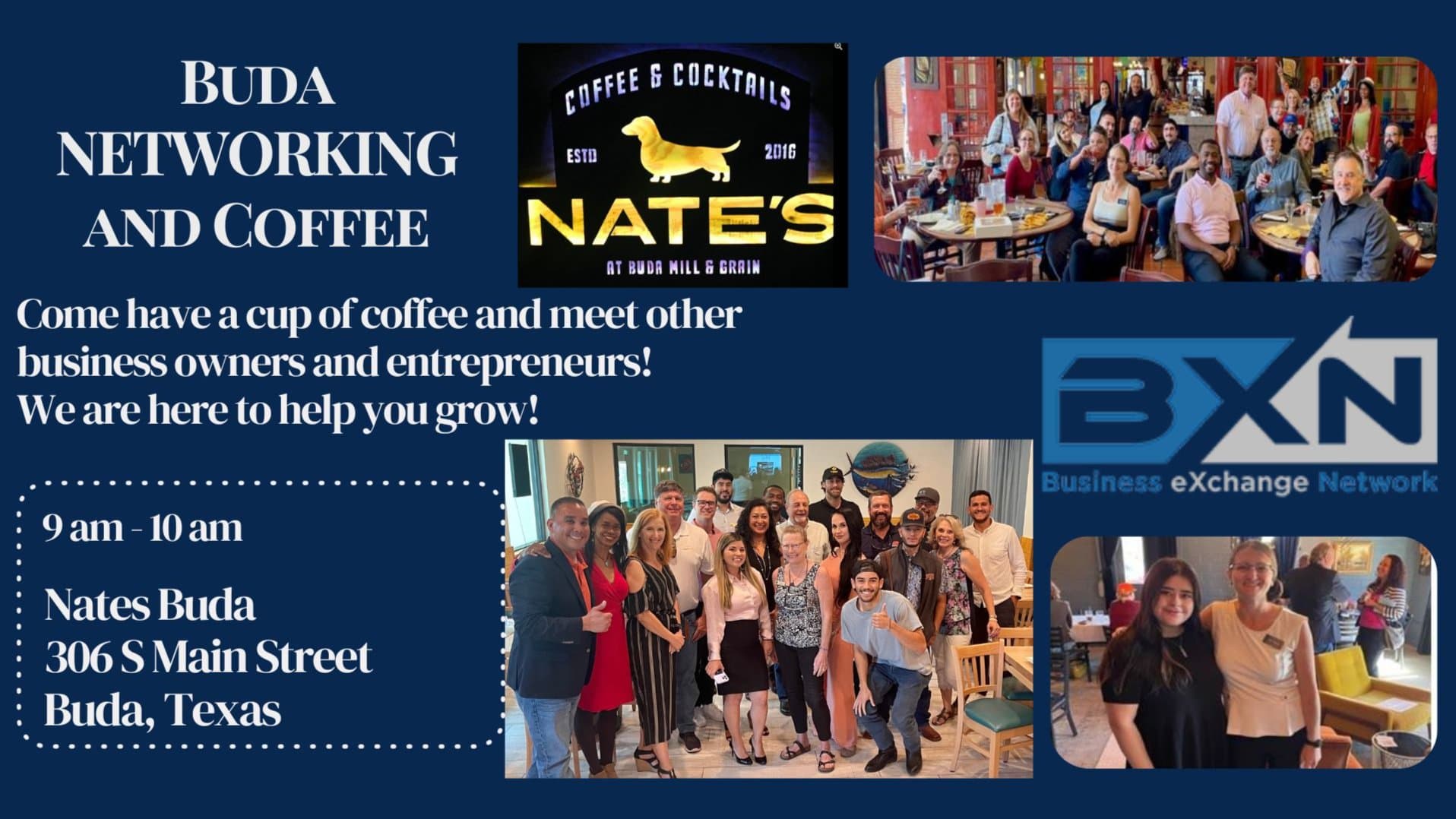 BXN - Buda Networking and Coffee Hour
