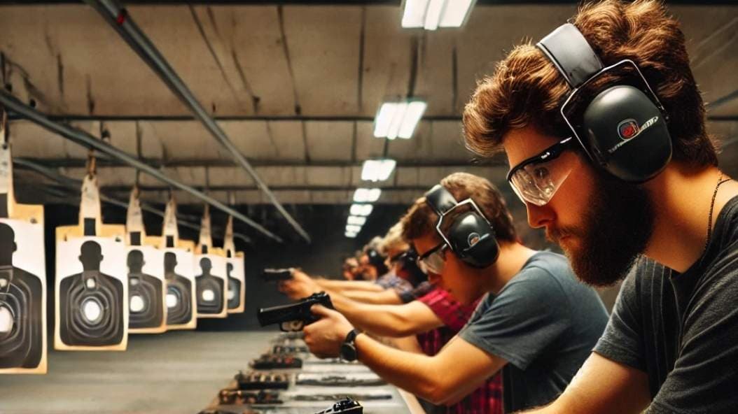 Shooting Range Practice & Grab a bite