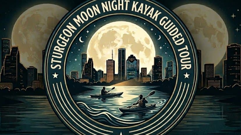 Sturgeon Moon Night Kayak Guided Tour